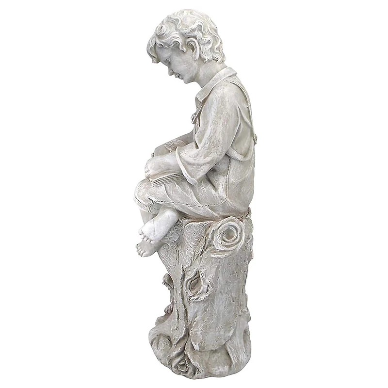 Design Toscano 34.5" Sebastian the Reading Child Garden Statue