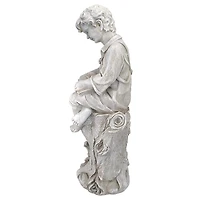 Design Toscano 34.5" Sebastian the Reading Child Garden Statue