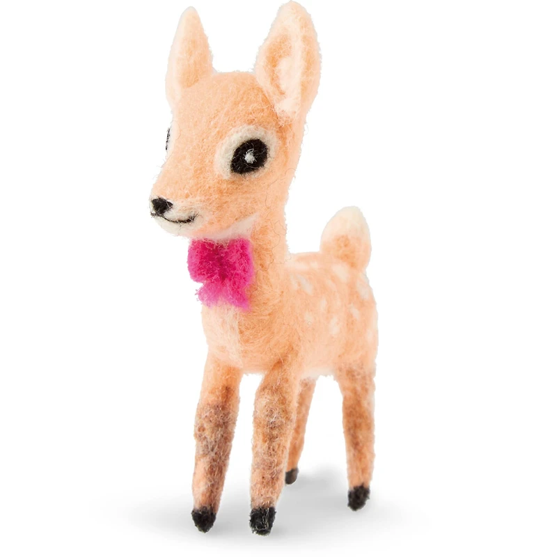 Christmas Fawn Felting Kit by Loops & Threads®