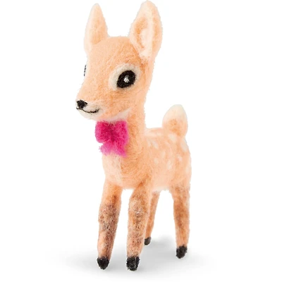 Christmas Fawn Felting Kit by Loops & Threads®