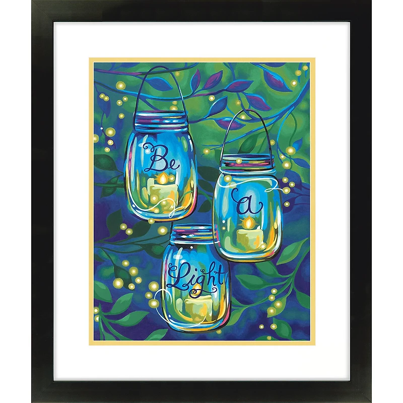 Dimensions® PaintWorks™ Paint-by-Number Kit, Be a Light