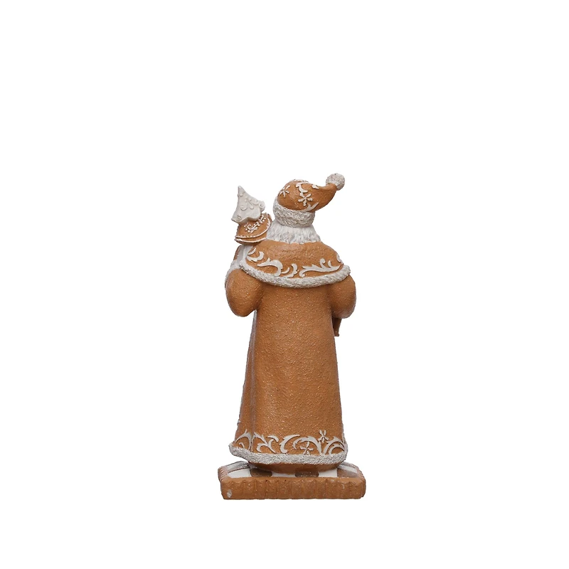 12.75" Gingerbread Santa Tabletop Décor by Ashland®