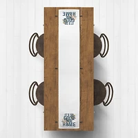 90" It's Good to Be Home Cotton Twill Runner