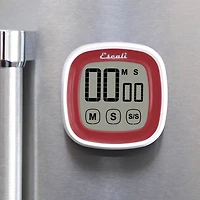 Escali Red Touch Screen Digital Timer
