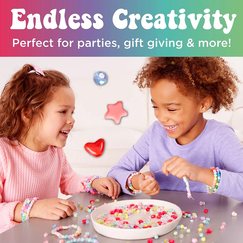 Creativity for Kids® Rainbow Bead Jewelry Jar