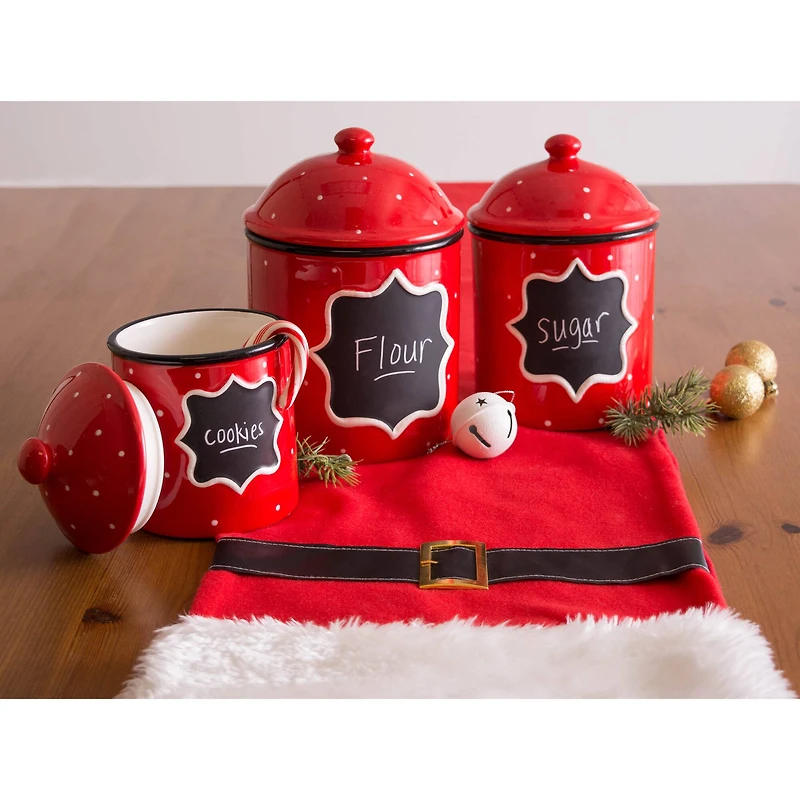 DII® Small Ceramic Red Canister