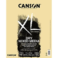 Canson® XL® Natural Sand Grain Dry Mixed Media Pad