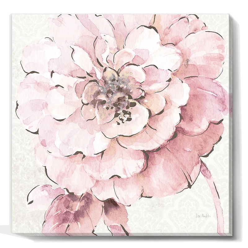 Designart - Indigold Shabby Peonies Pink