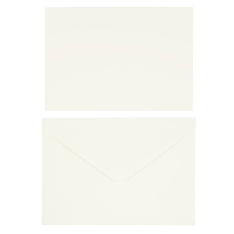 Ivory Flat Cards & Envelopes by Recollections™, 5" x 7"