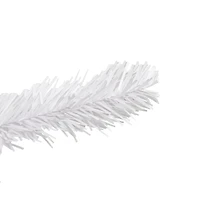 9ft. Pre-Lit Rapids White Pine Pencil Artificial Christmas Tree, Clear Lights