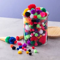 12 Packs: 300 ct. (3,600 total) Bold Mix Pom Poms by Creatology™