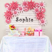 Teacher Created Resources Pink Blossoms Paper Flowers, 4ct.