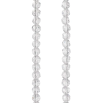 9 Pack: Crystal Glass Faceted Round Beads, 6mm by Bead Landing™