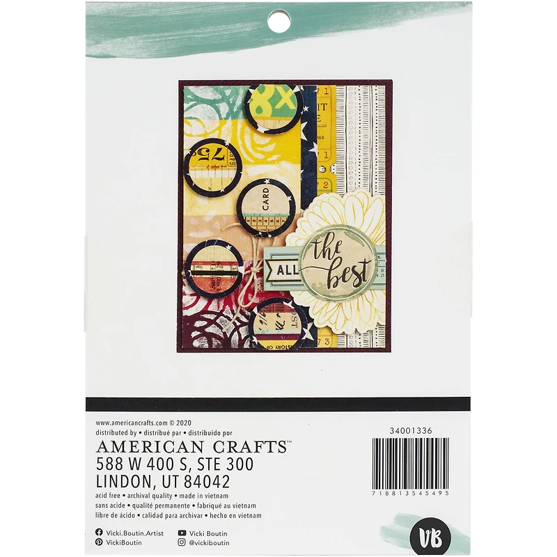 Vicki Boutin Storyteller Paper Pad, 6" x 8"