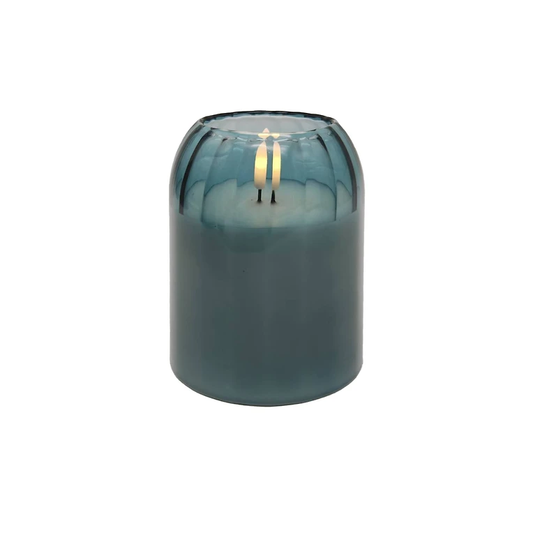 LED Domed Glass Wax Candle by Ashland
