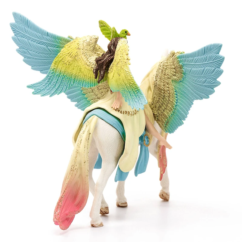 schleich® Bayala® Fairy Surah with Glitter Pegasus Figurine Playset