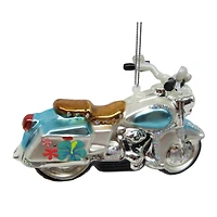 5" Beach Motorcycle Glass Ornament by Ashland®