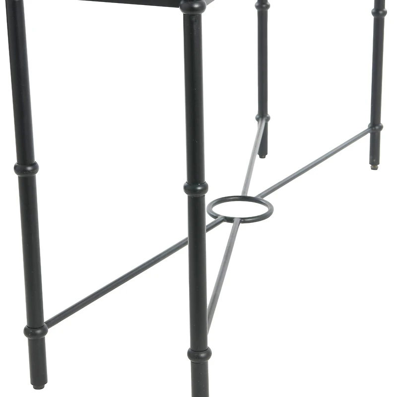 Hello Honey® 48" Saratoga Rustic Wood & Metal Console Table