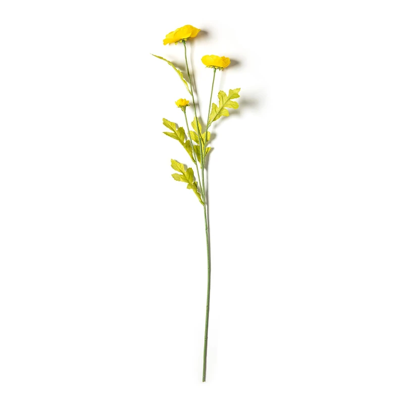  27.5" Yellow Ranunculus Spray by Ashland® 