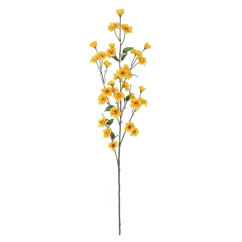 40" Yellow Blossom Branch Stem by Ashland®