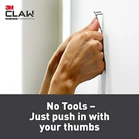 3M CLAW™ 15lb. Drywall Picture Hangers, 5ct.