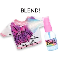 Tara Toy Barbie Tie-Dye Be A Real Fashion Designer Doll Clothes Designing Kit