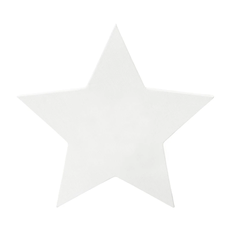 10" x 10" White Star Cotton Duck Canvas by Craft Smart™