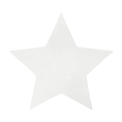 10" x 10" White Star Cotton Duck Canvas by Craft Smart™