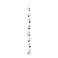 70" Birds & Bells Rain Chain
