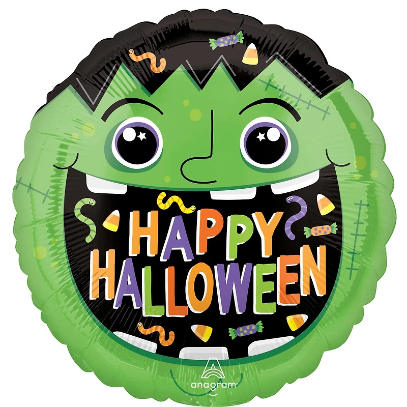 17" Haunted Manor Monster Foil Balloon