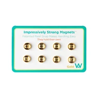 Wexel Art Mixed Single Panel Acrylic Floating Wall Frames & Magnets Set of 4