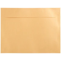 JAM Paper Gold Stardream 9" x 12" Open End Envelopes