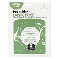 12 Packs: 5 ct. (60 total) Peel n Stick™ Fabric Fuse Sheets