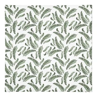 Green Fern Pattern 10" x 10" Cotton Twill Napkin