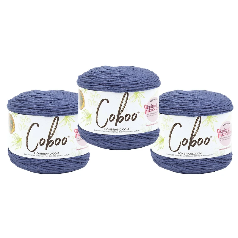 3 Pack Lion Brand® Coboo® Yarn