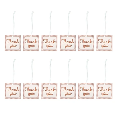 24 Packs: 12 ct. (288 total) Oh Baby Thank You Gift Tags by Celebrate It™
