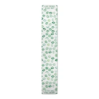 Kiss Me Irish Green Lips Long 16" x 90" Cotton Twill Runner