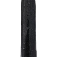 Hello Honey® 24" Tall Black Hand-Forged Metal Taper Holder