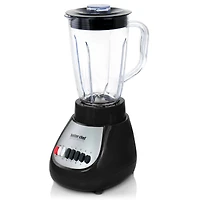 Better Chef Black 50oz. 10-Speed 350-Watt Plastic Jar Blender