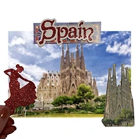 Spain Dimensional Stickers by Recollections™