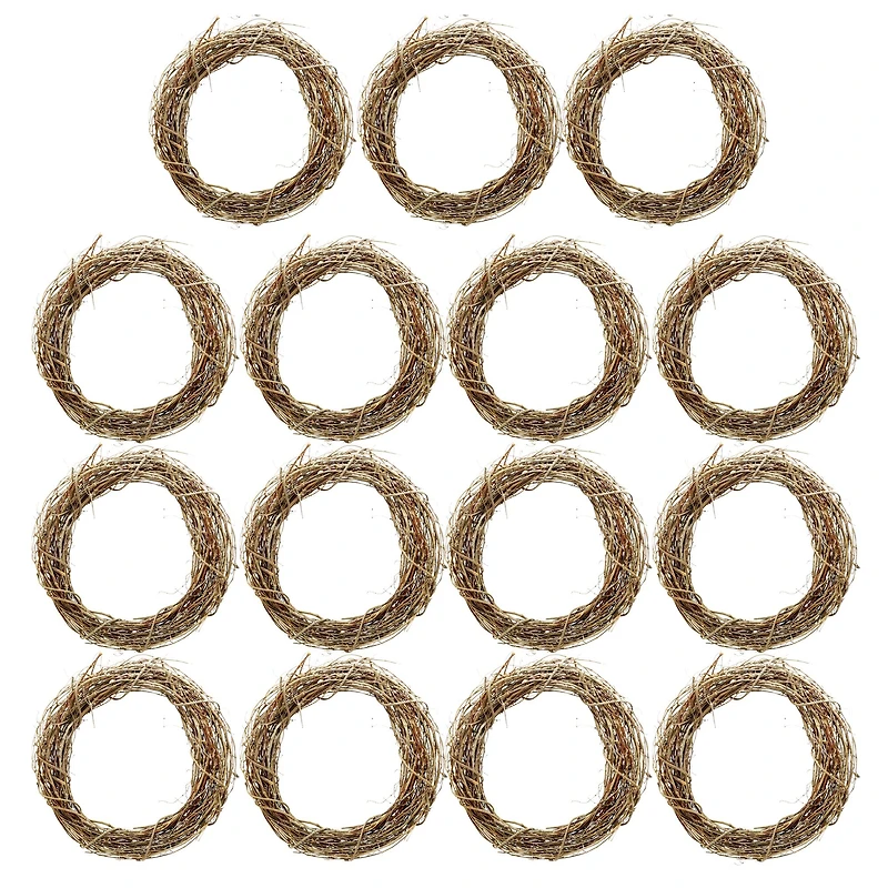 15 Pack: 18" Grapevine Wreath by Ashland®