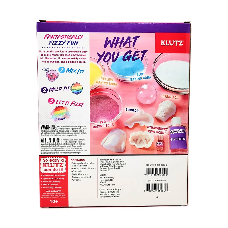 Klutz® Make Your Own Bath Bombs