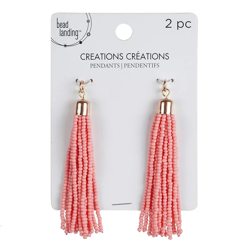 Creations Tassel Bead Pendants by Bead Landing™