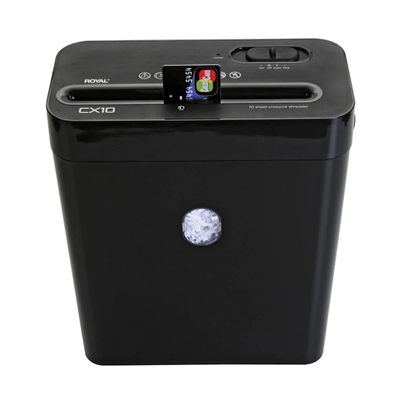 Royal® CX10 Crosscut Shredder