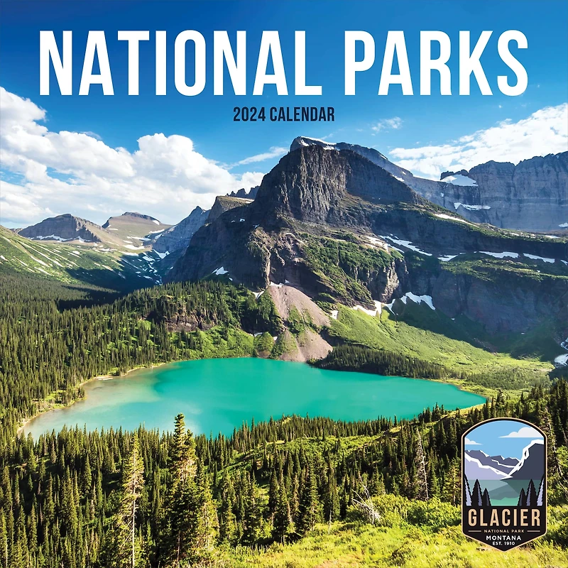 TF Publishing 2024 National Parks Wall Calendar