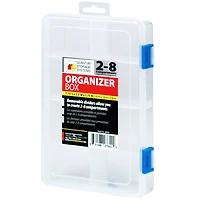 Quantum Storage Systems® Clear -8 Compartment Storage Boxes