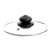 Oster Pallermo Aluminum 1.5qt. Gray Saucepan with Glass Lid