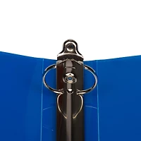 JAM Paper Glass Twill Plastic 3-Ring Binder