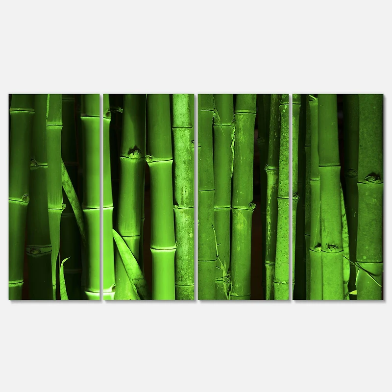 Designart - Green Bamboo Forest