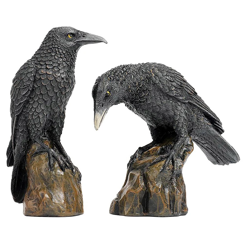 Design Toscano 6" Mystic Night Raven Statues